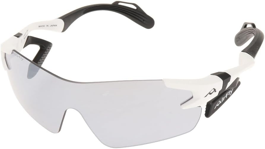 AirFly AF-301 C-2 Nose Padless Sports Sunglasses, White Mat